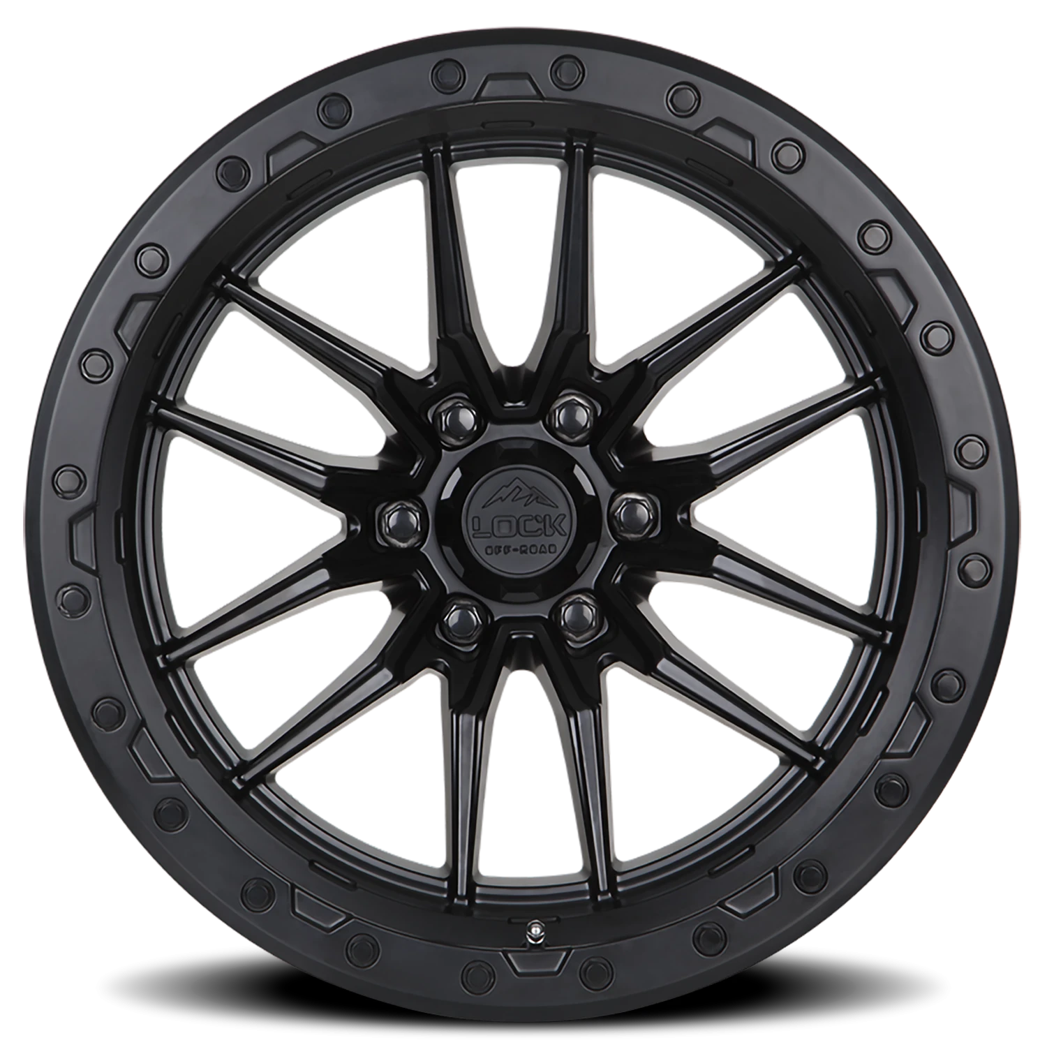 KRAWLER | 18X9 | 5X127 | +1 | MATTE BLACK W MATTE BLACK RING | KRAWLER-8957MB1 - Image 3