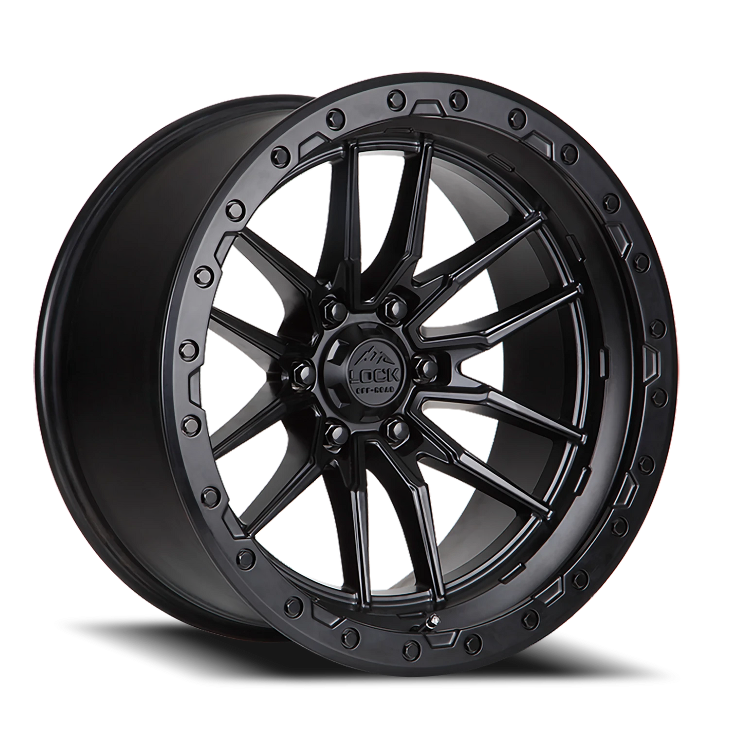 KRAWLER | 17X9 | 6X135 | +1 | MATTE BLACK W MATTE BLACK RING | KRAWLER-179063MB