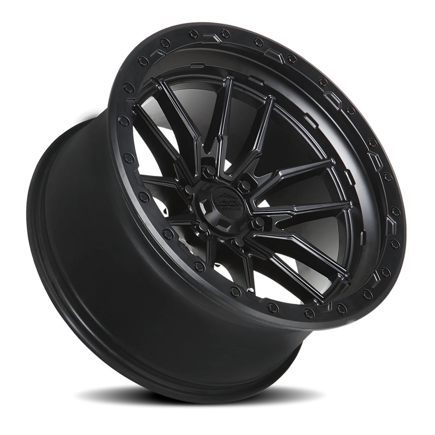 KRAWLER | 18X9 | 6X139.7 | +1 | MATTE BLACK W MATTE BLACK RING | KRAWLER-8969MB1 - Image 2