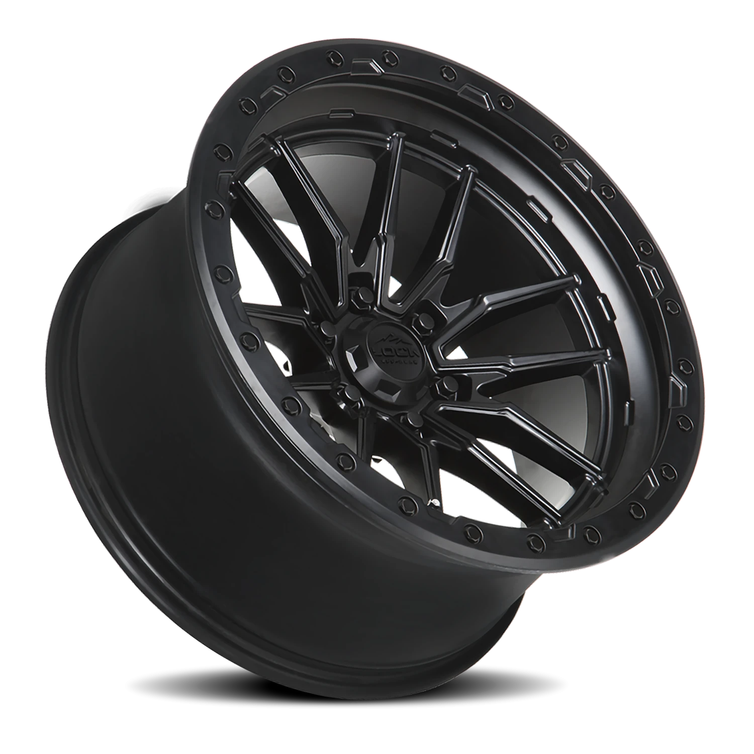 KRAWLER | 17X9 | 6X135 | +1 | MATTE BLACK W MATTE BLACK RING | KRAWLER-179063MB - Image 2