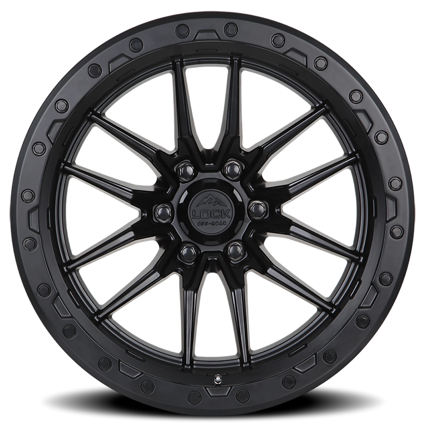 KRAWLER | 20X10 | 8X170 | -18 | MATTE BLACK W MATTE BLACK RING | KRAWLER-2187MB - Image 3