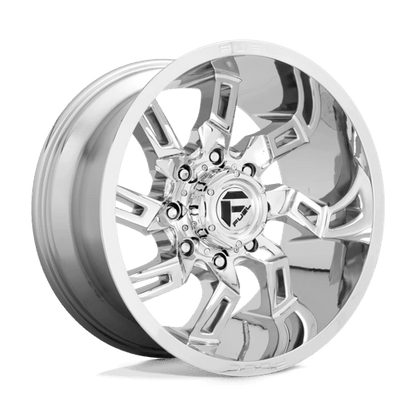 Fuel 1PC | D746 LOCKDOWN | 20.0x10.00 | 8X180 | -18 | CHROME