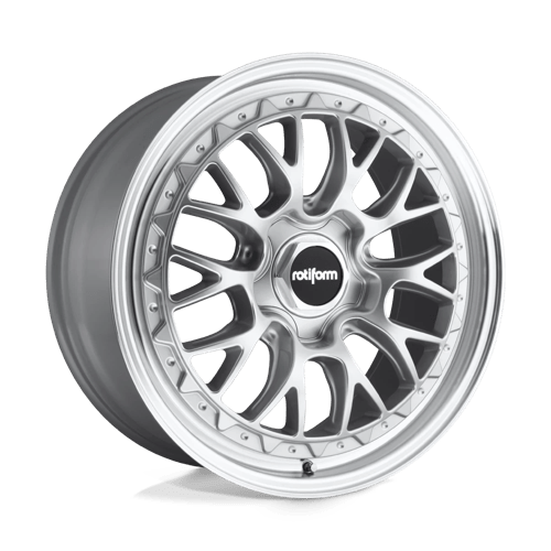 Rotiform | R155 LSR | 18.0x8.50 | 5X112 | 35 | GLOSS SILVER MACHINED