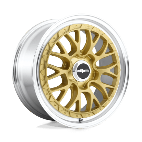 Rotiform | R156 LSR | 19.0x8.50 | 5X112 | 35 | MATTE GOLD MACHINED