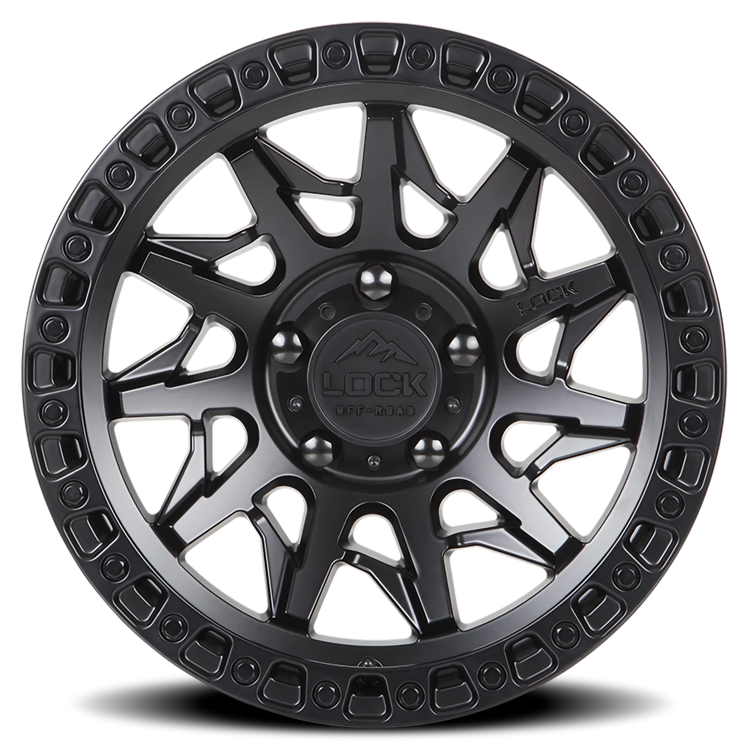 LUNATIC | 20X9 | 8X180 | +1 | MATTE BLACK W MATTE BLACK RING | LUNATIC-2988MB - Image 3