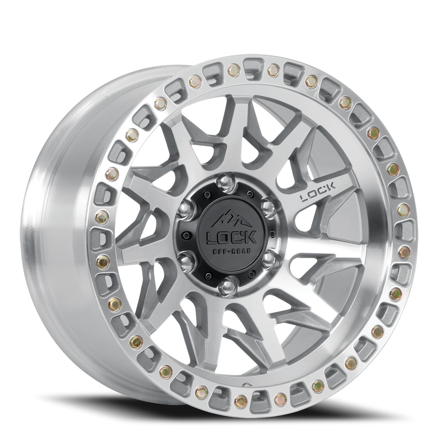 LUNATIC | 17X9 | 6X135 | +1 | MACHINE WITH CLEAR COAT | LUNATIC-7963MC