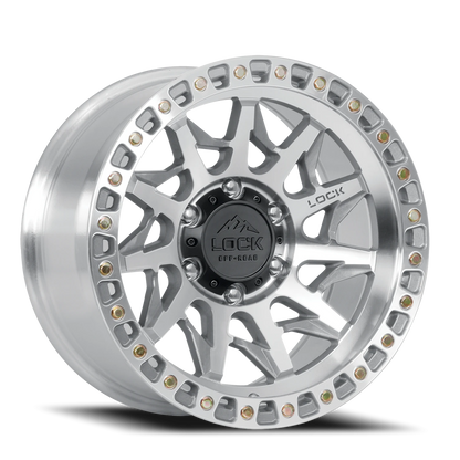 LUNATIC | 17X9 | 6X135 | +1 | MACHINE WITH CLEAR COAT | LUNATIC-7963MC