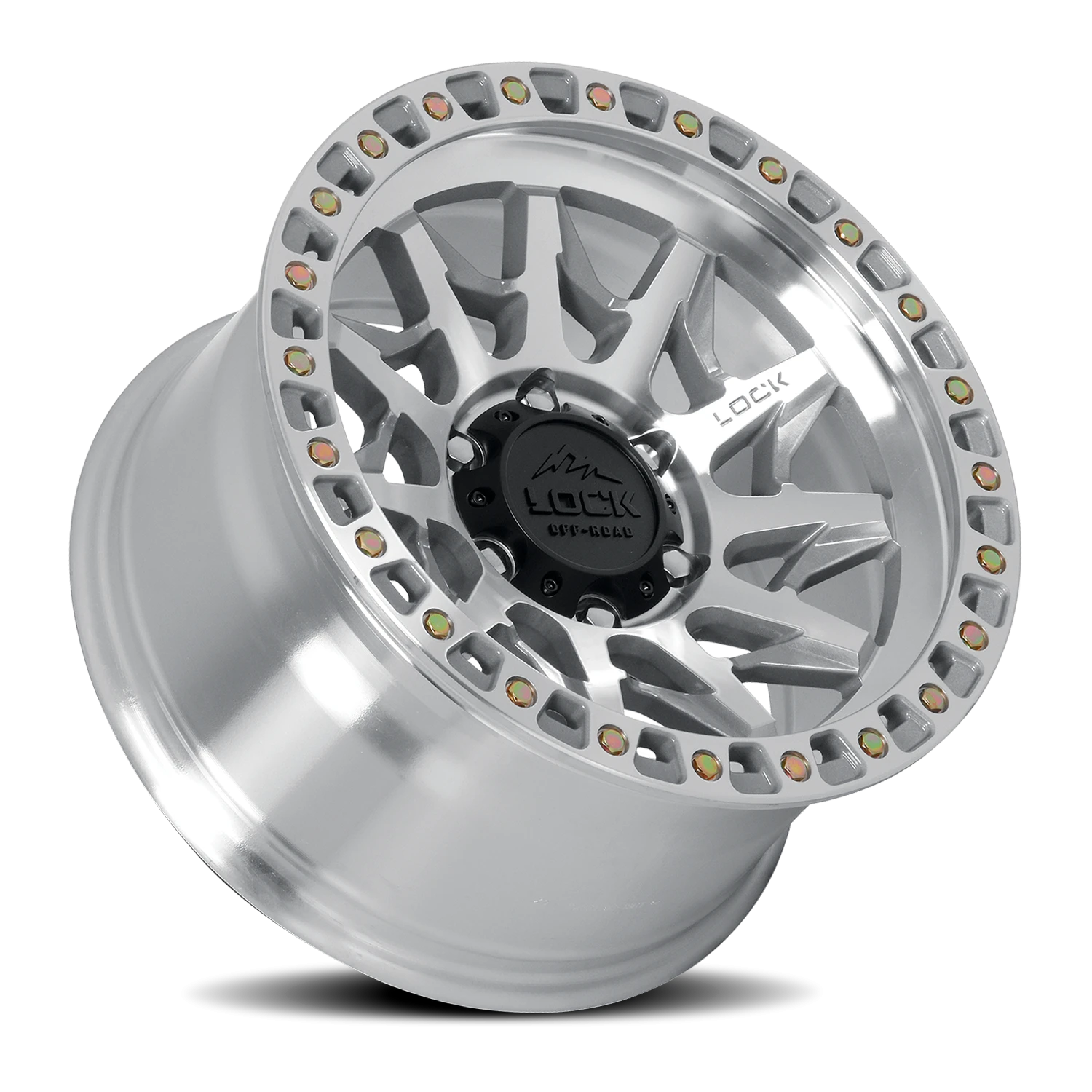 LUNATIC | 17X9 | 6X139.7 | +1 | MACHINE WITH CLEAR COAT | LUNATIC-7969MC1 - Image 2