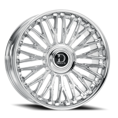 Dolce Luxury | Lusso | 24x10 | 6X135/6X139.7 | 25 | Chrome