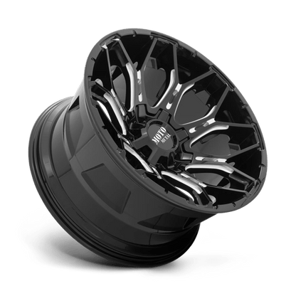 Moto Metal | MO808 SNIPER | 20.0x10.00 | 5X139.7/5X150 | -18 | GLOSS BLACK MILLED