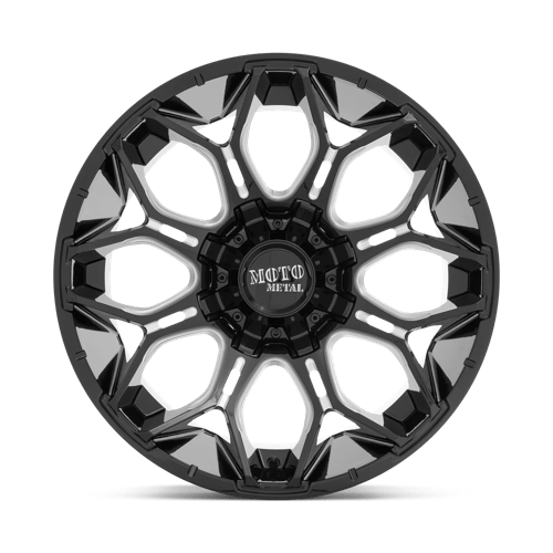 Moto Metal | MO808 SNIPER | 20.0x9.00 | 5X127/5X139.7 | 0 | GLOSS BLACK MILLED