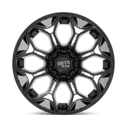 Moto Metal | MO808 SNIPER | 20.0x9.00 | 5X127/5X139.7 | 0 | GLOSS BLACK MILLED