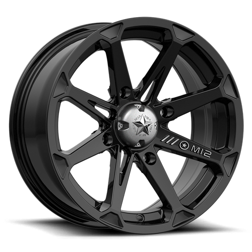 MSA Offroad Wheels | M12 DIESEL | 14.0x7.00 | 4X156 | 10 | GLOSS BLACK