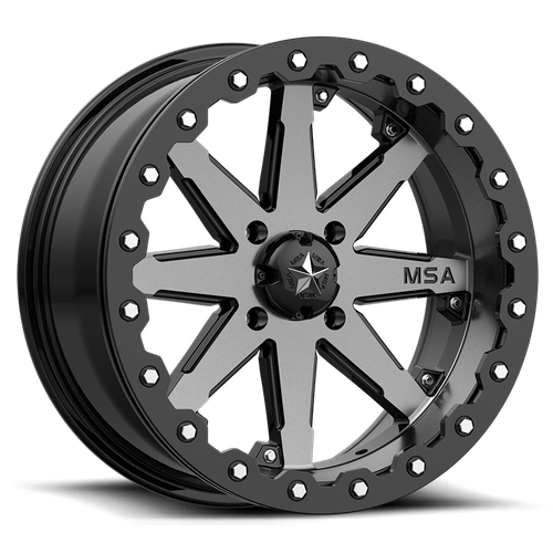 MSA Offroad Wheels | M21 LOK BEADLOCK | 16.0x7.00 | 4X156 | 0 | CHARCOAL TINT