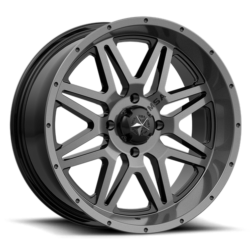 MSA Offroad Wheels | M26 VIBE | 14.0x7.00 | 4X156 | 0 | DARK TINT