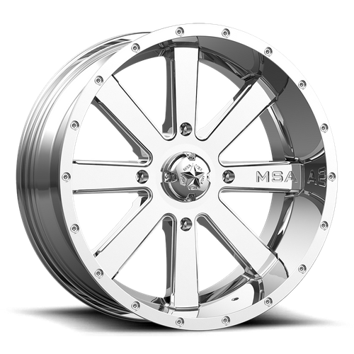 MSA Offroad Wheels | M34 FLASH | 24.0x7.00 | 4X156 | 0 | CHROME
