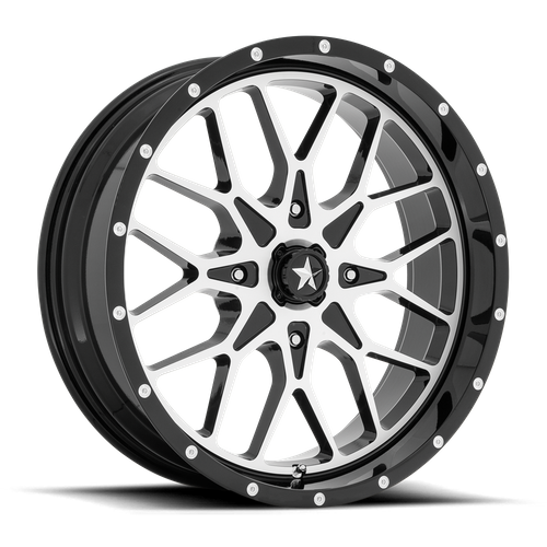 MSA Offroad Wheels | M45 PORTAL | 15.0x7.00 | 4X137 | 10 | GLOSS BLACK MACHINED