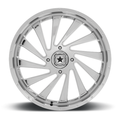 MSA Offroad Wheels | M46 BLADE | 22.0x7.00 | 4X156 | 0 | CHROME