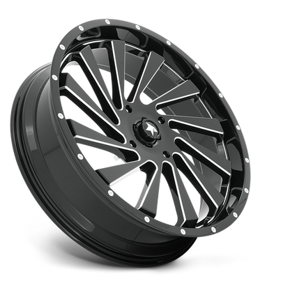 MSA Offroad Wheels | M46 BLADE | 24.0x7.00 | 4X137 | 0 | GLOSS BLACK MILLED