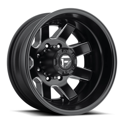 Fuel 1PC | D538 MAVERICK | 17.0x6.50 | 8X165.1 | -178 | MATTE BLACK MILLED