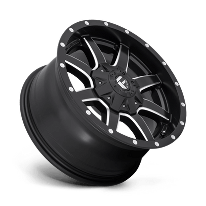 Fuel 1PC | D538 MAVERICK | 18.0x9.00 | 6X120/6X139.7 | 19 | MATTE BLACK MILLED