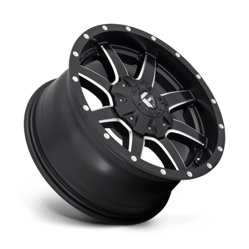 Fuel 1PC | D538 MAVERICK | 17.0x6.50 | 8X165.1 | -178 | MATTE BLACK MILLED
