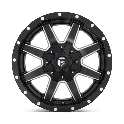 Fuel 1PC | D538 MAVERICK | 20.0x9.00 | 5X110/5X127 | 38 | MATTE BLACK MILLED