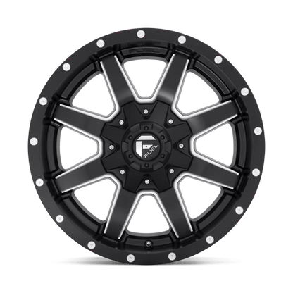 Fuel 1PC | D538 MAVERICK | 18.0x9.00 | 6X135/6X139.7 | -13 | MATTE BLACK MILLED
