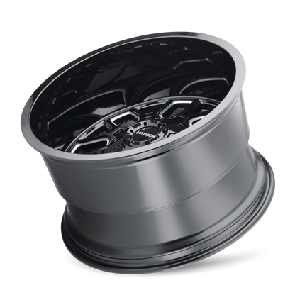 MAYHEM COGENT GLOSS BLACK MILLED | 20x12 | 8-165.1 | -51mm | 8107-2276BM