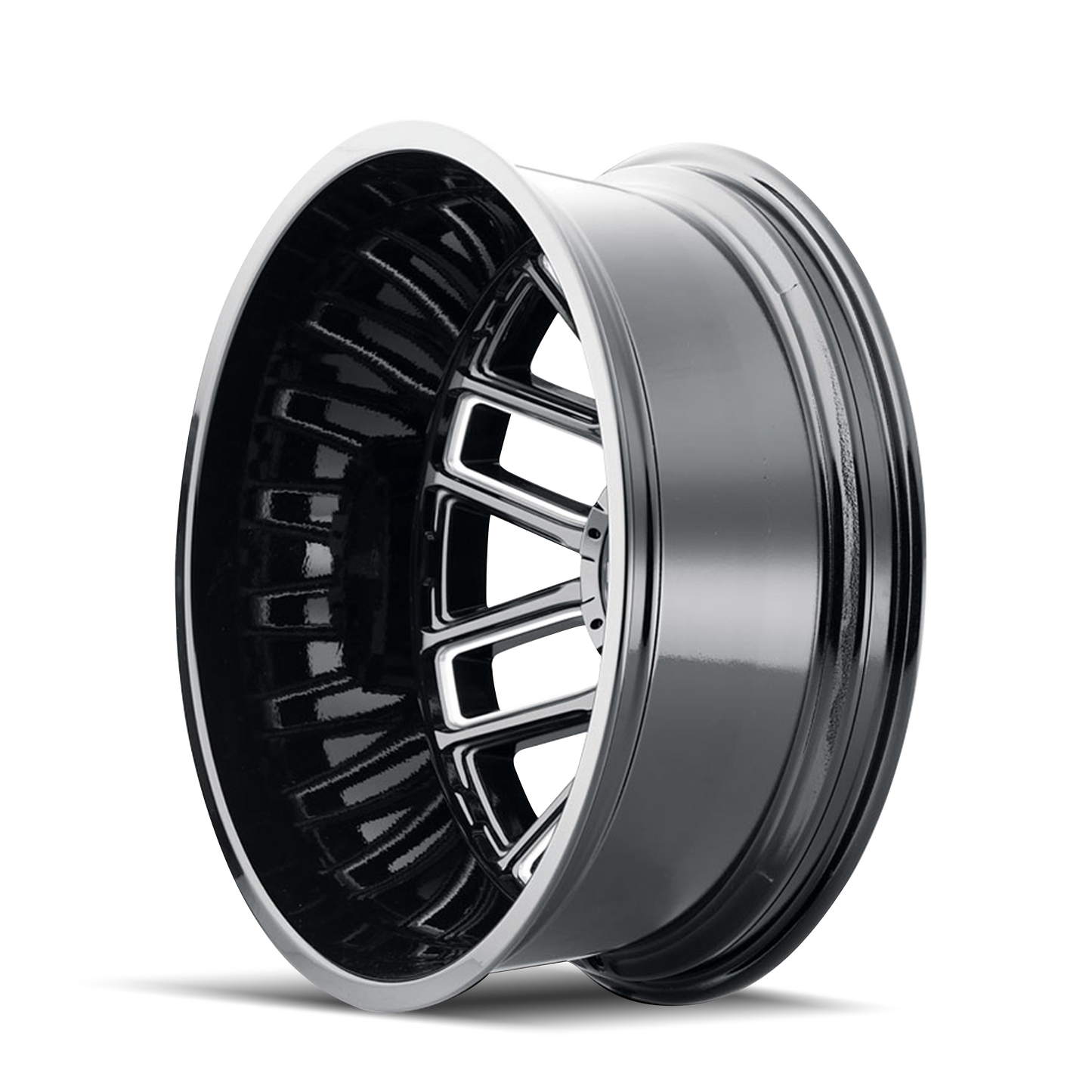 MAYHEM COGENT DUALLY GLOSS BLACK MILLED | 20x8.25 | 8-170 | -192mm | 8107D-2870BMR192