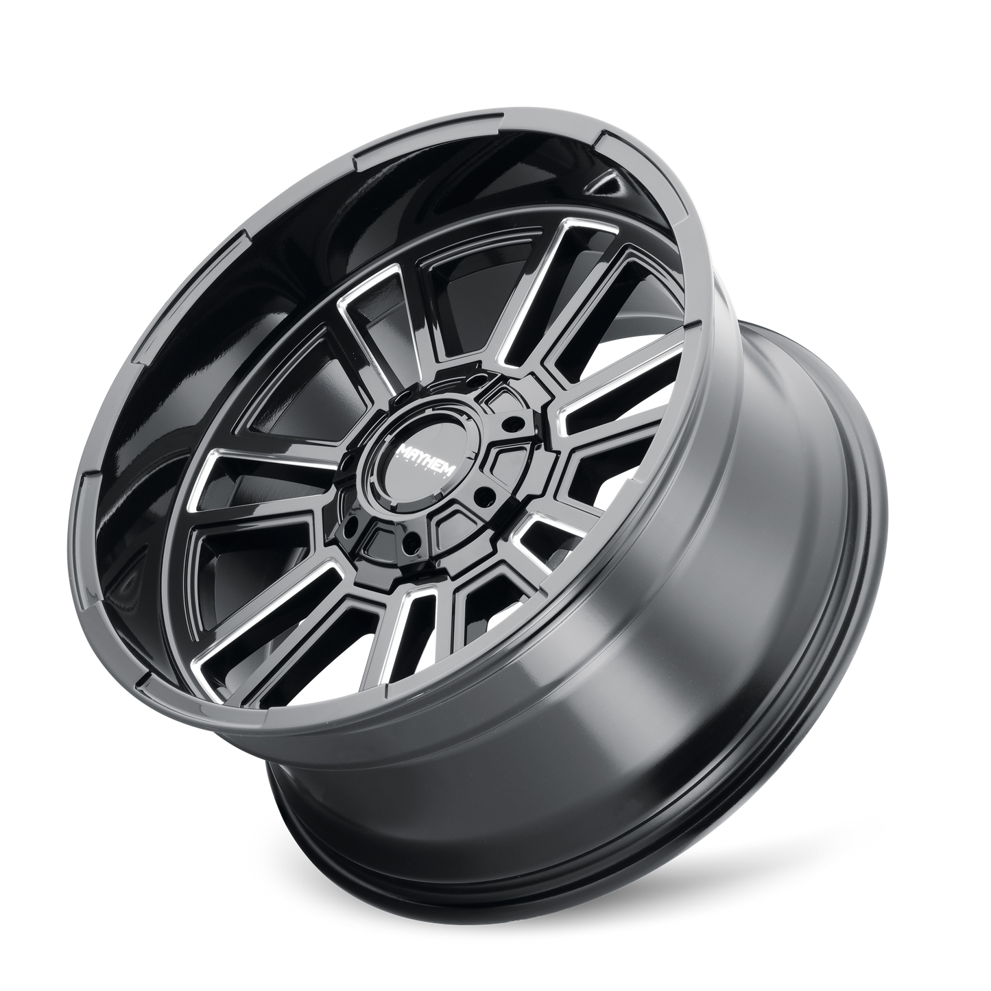MAYHEM APOLLO GLOSS BLACK MILLED | 20x10 | 8x170 | -19mm | 8115-2170BM