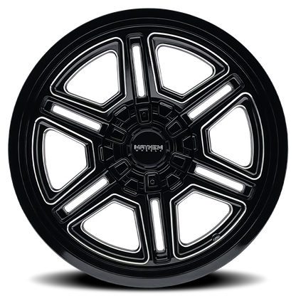 MAYHEM HERMOSA GLOSS BLACK MILLED | 20x10 | 8-170 | -25mm | 8117-2170BM