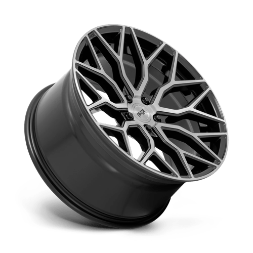 Niche 1PC | M262 MAZZANTI | 20.0x9.00 | 5X120 | 35 | GLOSS BLACK BRUSHED FACE