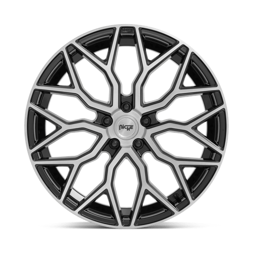Niche 1PC | M262 MAZZANTI | 20.0x9.00 | 5X120 | 35 | GLOSS BLACK BRUSHED FACE