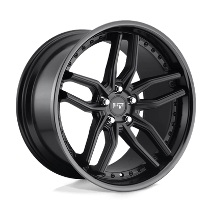 Niche 1PC | M194 METHOS | 20.0x9.00 | 5X120 | 35 | GLOSS BLACK MATTE BLACK
