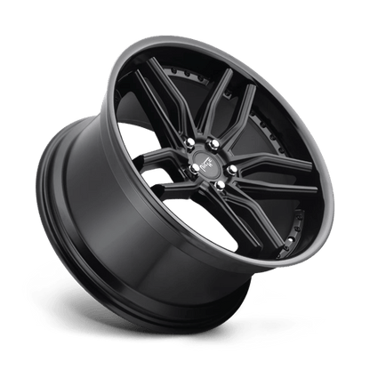 Niche 1PC | M194 METHOS | 19.0x9.50 | 5X120 | 35 | GLOSS BLACK MATTE BLACK