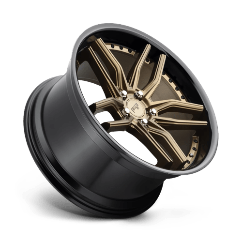 Niche 1PC | M195 METHOS | 19.0x9.50 | 5X120 | 35 | MATTE BRONZE BLACK BEAD RING