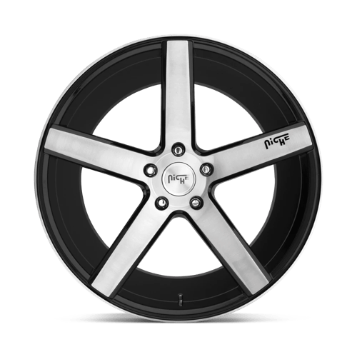 Niche 1PC | M124 MILAN | 20.0x8.50 | 5X114.3 | 35 | GLOSS BLACK BRUSHED