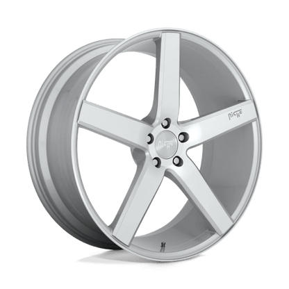 Niche 1PC | M135 MILAN | 20.0x8.50 | 5X114.3 | 35 | GLOSS SILVER MACHINED