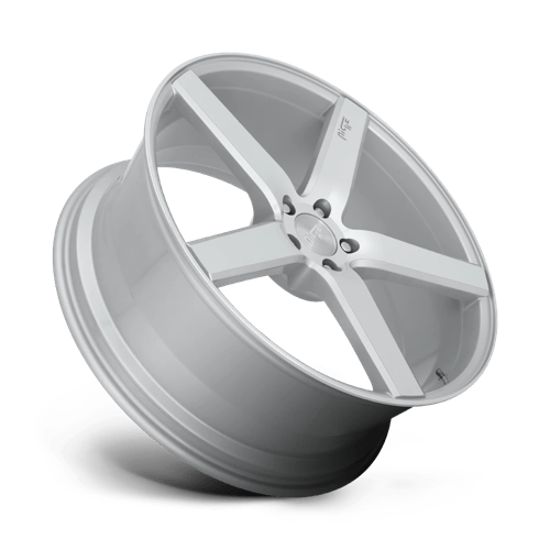 Niche 1PC | M135 MILAN | 19.0x8.50 | 5X114.3 | 35 | GLOSS SILVER MACHINED
