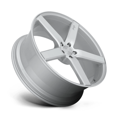 Niche 1PC | M135 MILAN | 20.0x8.50 | 5X114.3 | 35 | GLOSS SILVER MACHINED
