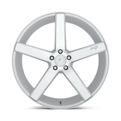 Niche 1PC | M135 MILAN | 19.0x8.50 | 5X114.3 | 35 | GLOSS SILVER MACHINED