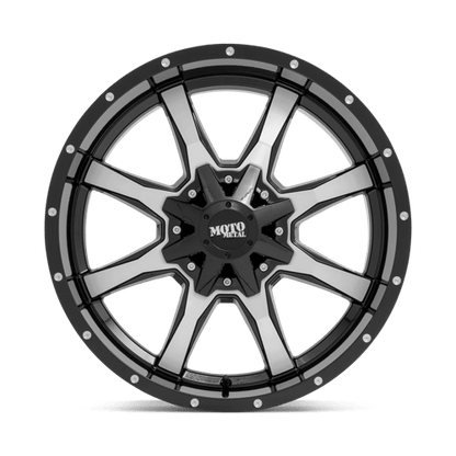 Moto Metal | MO970 | 20.0x10.00 | 5X127/5X139.7 | -24 | GLOSS BLACK W/ MACHINED FACE