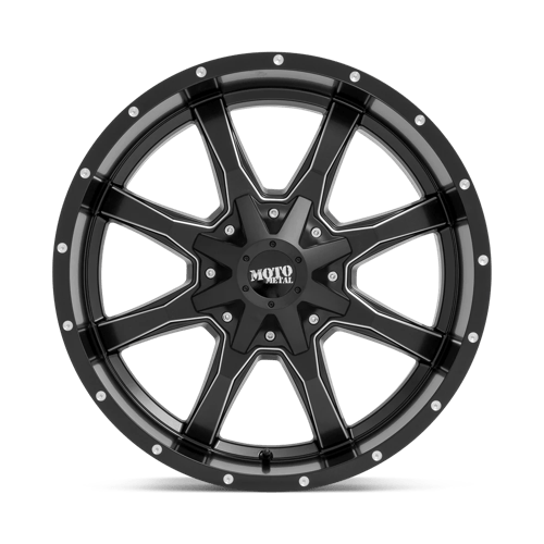 Moto Metal | MO970 | 18.0x10.00 | 6X135/6X139.7 | -24 | SEMI GLOSS BLACK MILLED