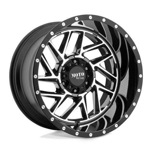 Moto Metal | MO985 BREAKOUT | 20.0x9.00 | 6X139.7 | 18 | GLOSS BLACK MACHINED