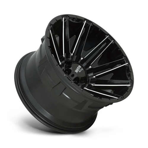 Moto Metal | MO998 KRAKEN | 20.0x10.00 | 5X127 | -18 | GLOSS BLACK MILLED