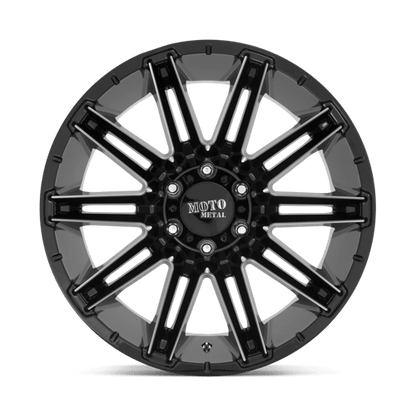 Moto Metal | MO998 KRAKEN | 20.0x9.00 | 6X139.7 | 0 | GLOSS BLACK MILLED