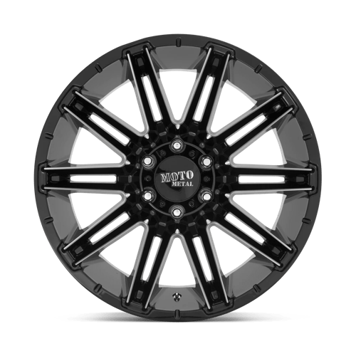 Moto Metal | MO998 KRAKEN | 22.0x10.00 | 5X139.7 | -18 | GLOSS BLACK MILLED