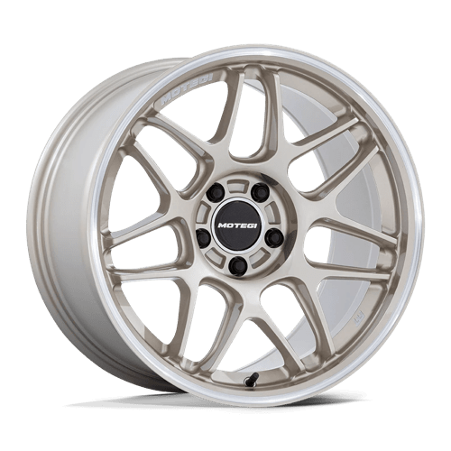 Motegi | MR158 TSUBAKI | 18.0x10.50 | 5X120 | 25 | MOTORSPORT GOLD W MACHINED LIP