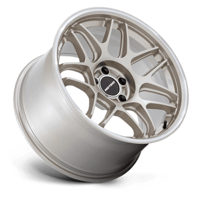 Motegi | MR158 TSUBAKI | 19.0x9.50 | 5X100 | 40 | MOTORSPORT GOLD W MACHINED LIP